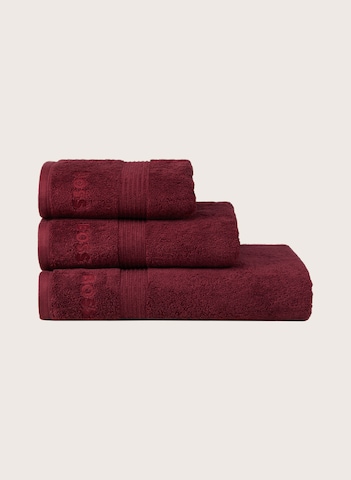 BOSS Home Shower Towel in Red: front