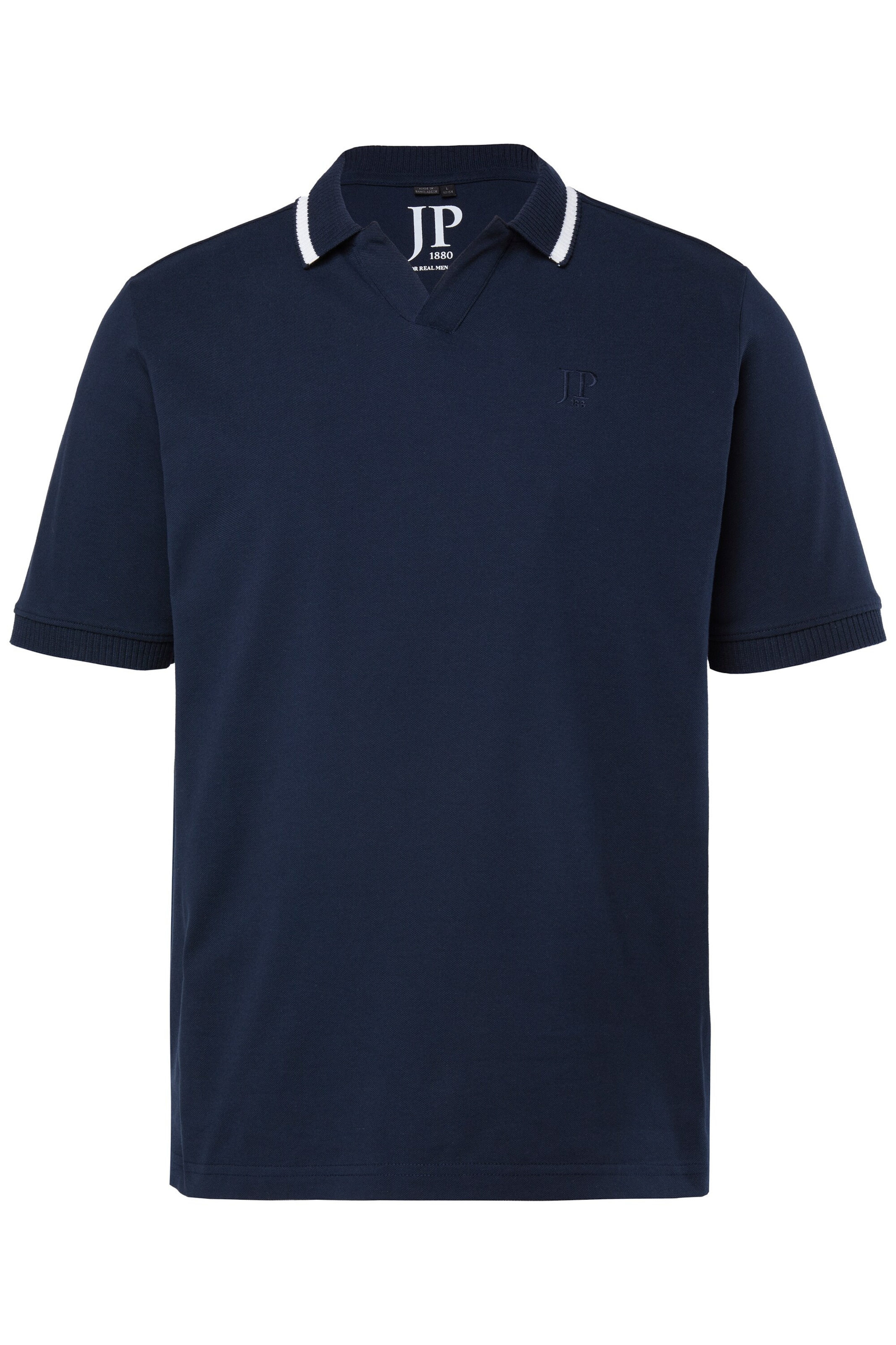 JP1880 Poloshirt in Blau: Vorderseite
