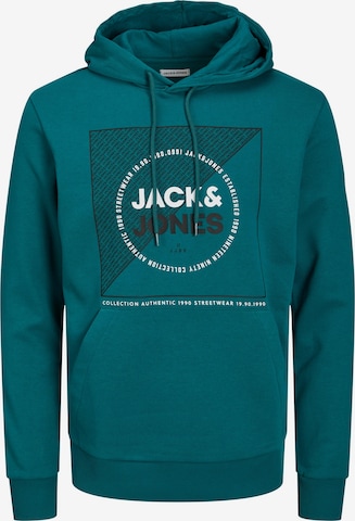 JACK & JONES Mikina 'RALF' – zelená: přední strana