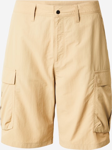 JACK WOLFSKIN Regular Ulkoiluhousut 'DUNELAND' värissä ruskea: etupuoli