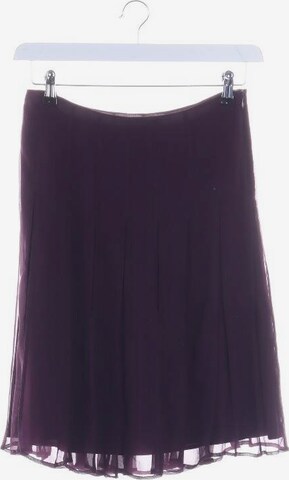 BURBERRY Skirt in XXS in Purple: front