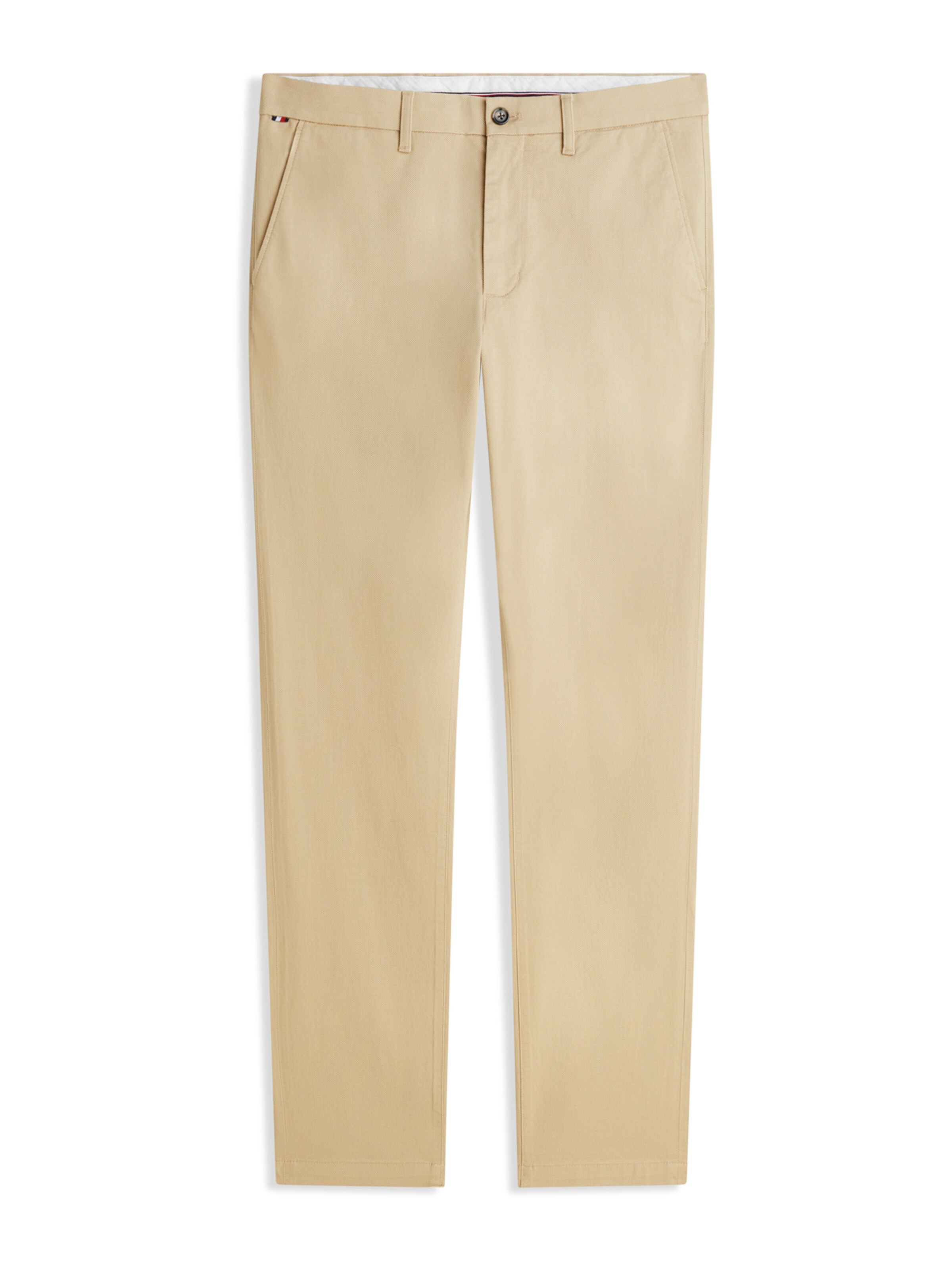 žalia TOMMY HILFIGER „Chino“ stiliaus kelnės: priekis