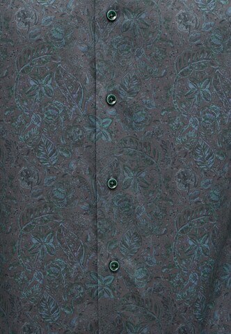 ETERNA Slim Fit Hemd in Grau