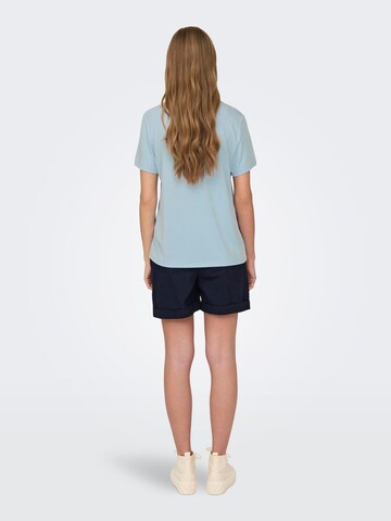 ONLY T-Shirt 'ONLFREE' in Blau