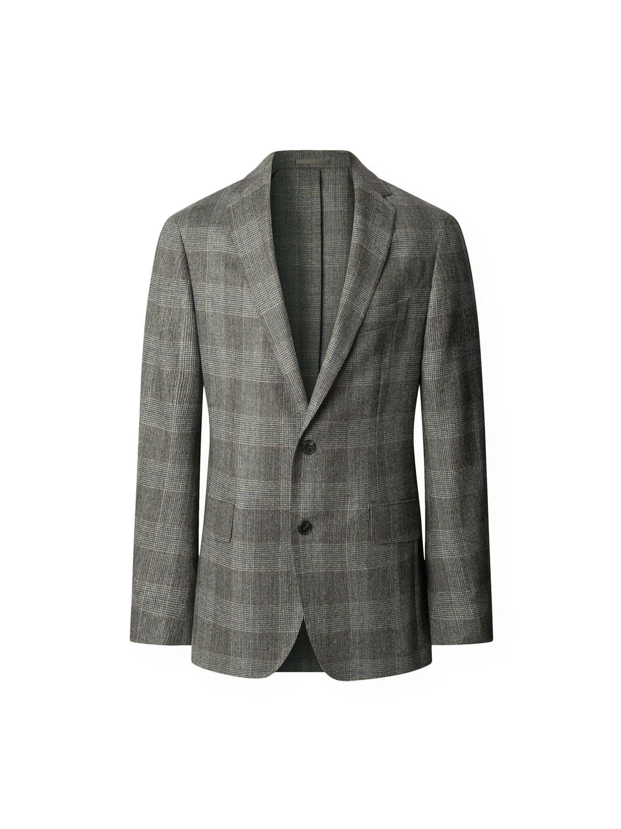 Hackett London Regular Fit Sakko in Grün: Vorderseite