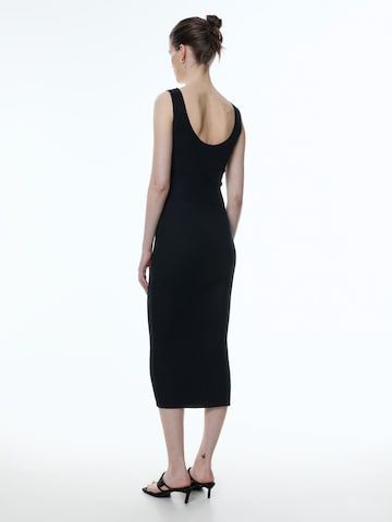 EDITED Knitted dress 'Relana' in Black