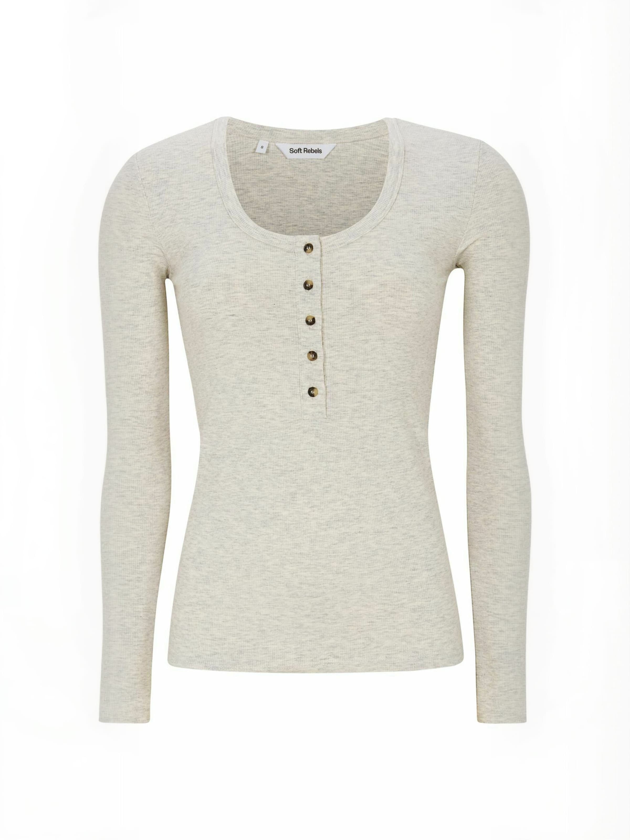 Haut ' SRLavana ' Soft Rebels en gris : devant