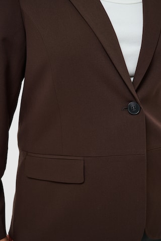Blazer 'SAKIRA' KAFFE CURVE en marron
