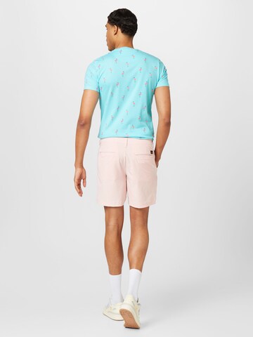 HOLLISTER Regular Chino trousers in Pink