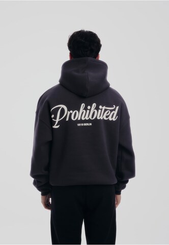 Prohibited - Sudadera en gris: frente