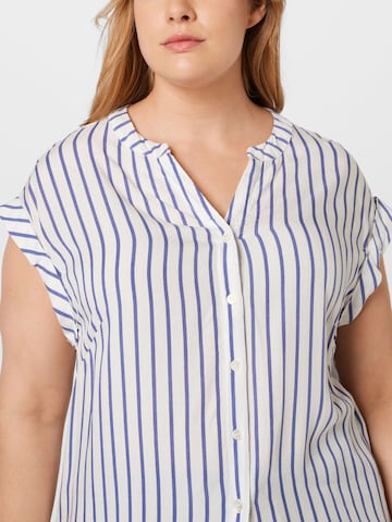 ABOUT YOU Curvy - Blusa 'Jamal' en blanco