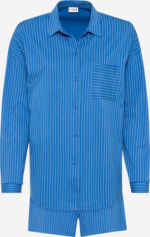 LSCN by LASCANA Pyjamas i blå: framsida