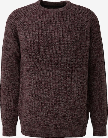 QS Pullover in Rot: Vorderseite