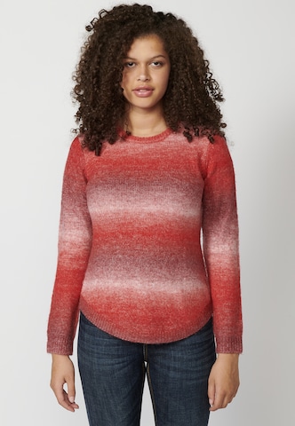 KOROSHI - Pullover em vermelho: frente