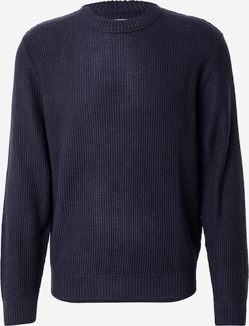 JACK & JONES Свитер 'JJROY' в Синий: спереди