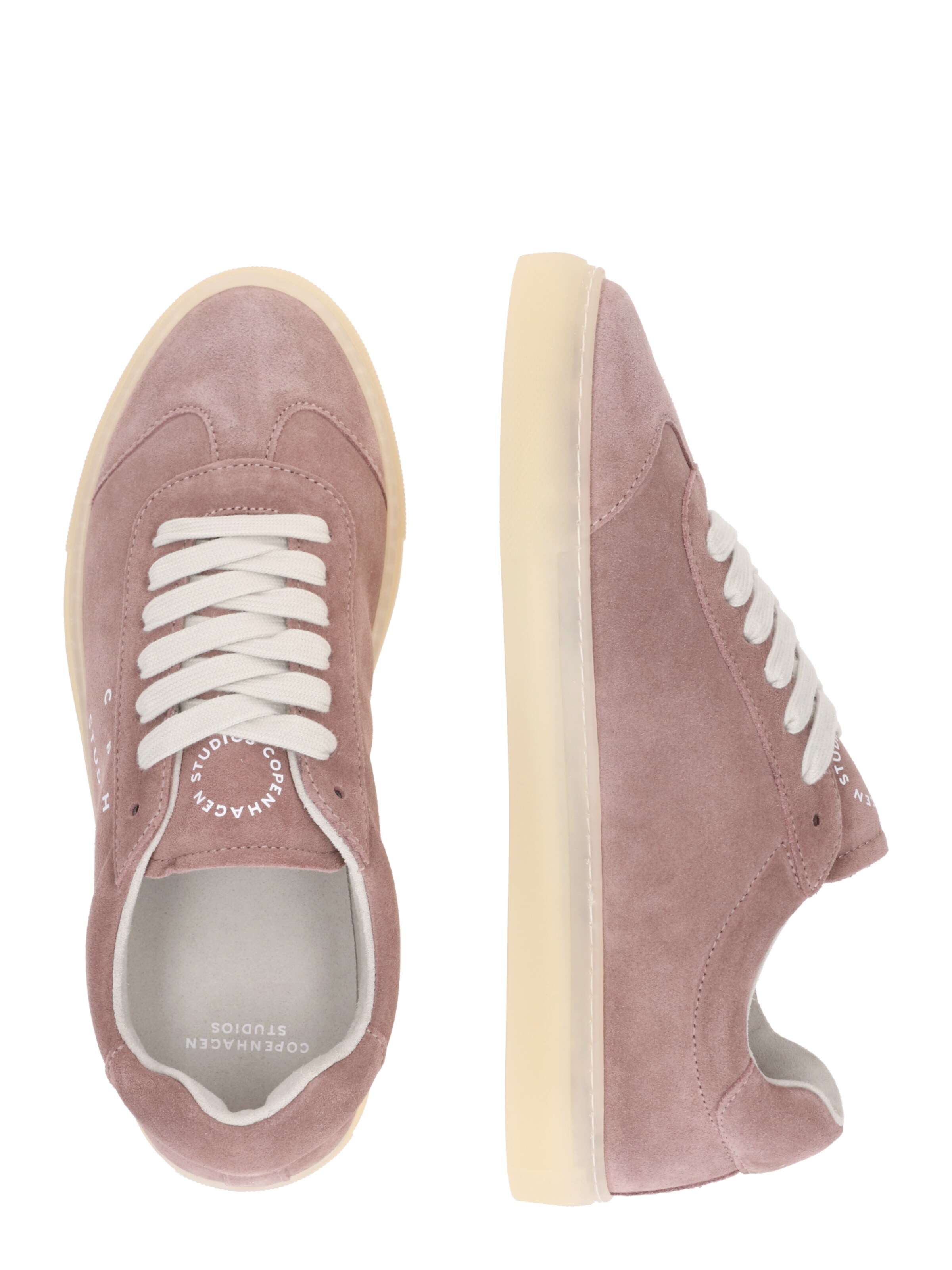 Copenhagen Studios Trampki niskie w kolorze różowy