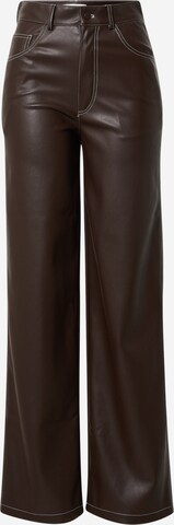 Wide Leg Pantalon 'Margitta' LeGer by Lena Gercke en marron : devant