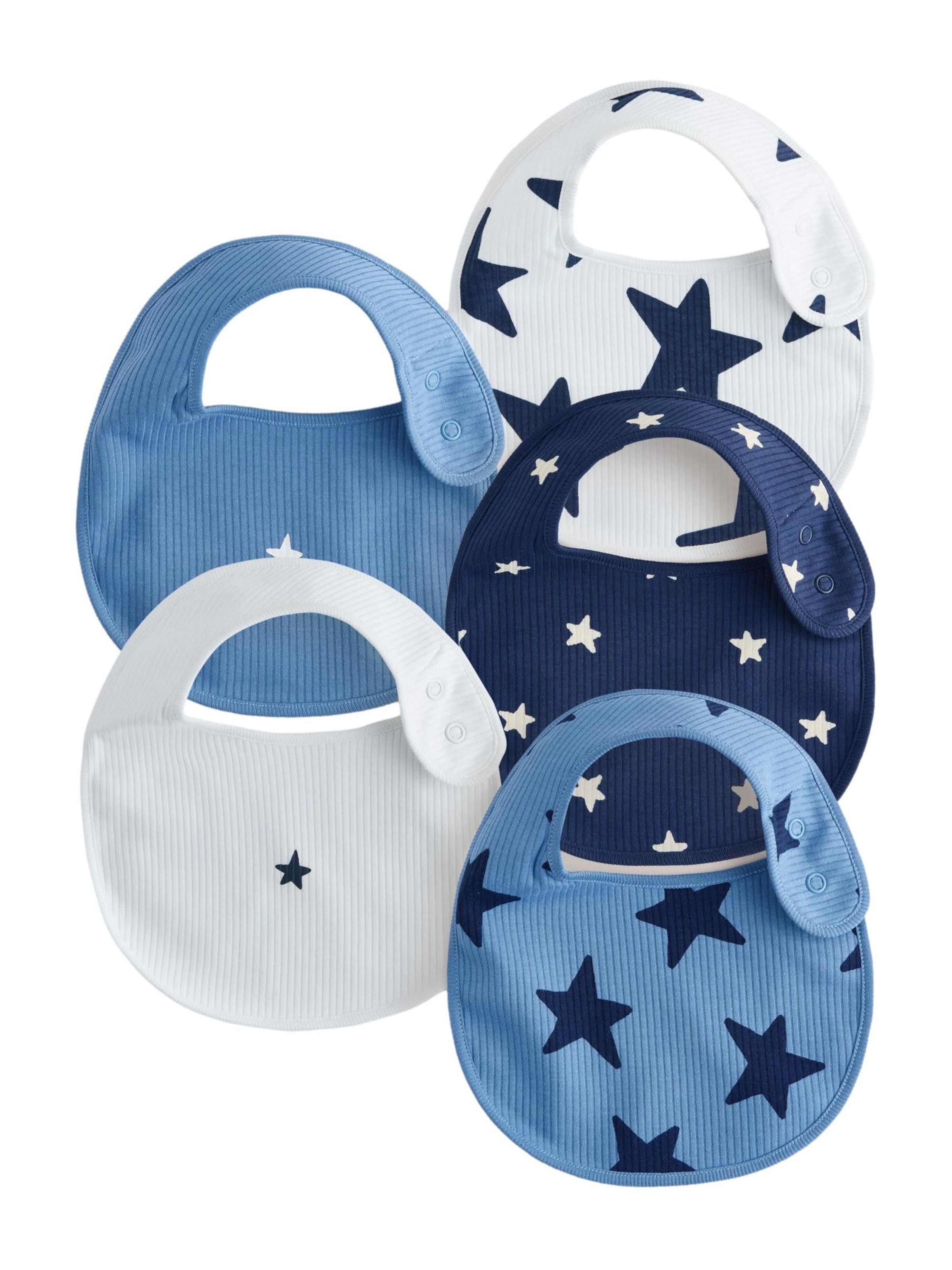 Next Слюнявчик в Синий: спереди