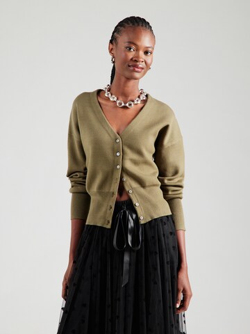 TOPSHOP Strickjacke in Grün: Vorderseite