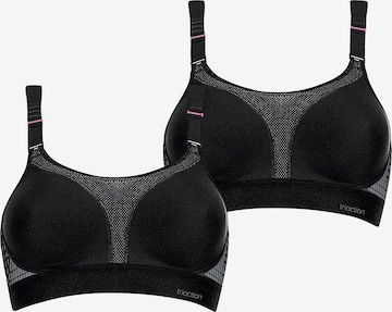 TRIUMPH Medium support Sport bh ' Triaction Extreme Lite ' in Zwart: voorkant
