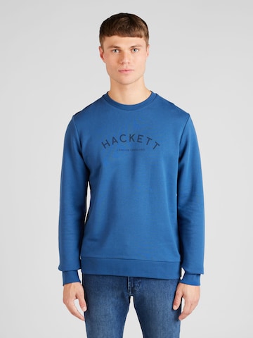 Hackett London Sweatshirt 'CLASSIC' in Blue: front