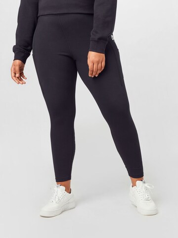 Nike Sportswear Skinny Leggings in Schwarz: predná strana