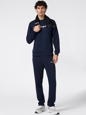 Champion Authentic Athletic Apparel Normální Kalhoty – modrá: přední strana