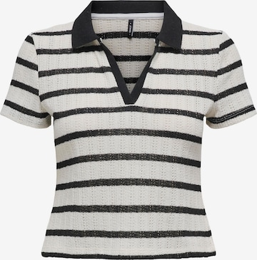 T-shirt 'ONLHalia' ONLY en blanc : devant
