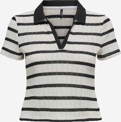 ONLY Poloshirt 'ONLHalia' in schwarz / weiß, Produktansicht