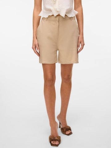 VERO MODA regular Bukser 'VMMindy' i beige: forside