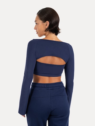 T-shirt ' Neola ' Smilodox en bleu