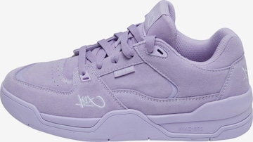 Sneaker bassa di K1X in lilla: frontale