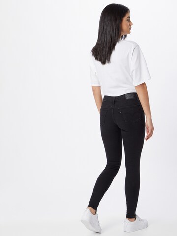 LEVI'S ® Skinny Jeans '710™ Super Skinny' in Schwarz