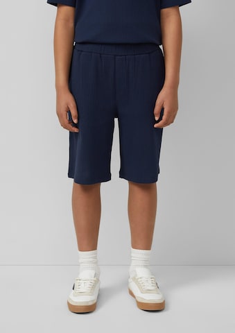 Regular Pantalon s.Oliver en bleu : devant