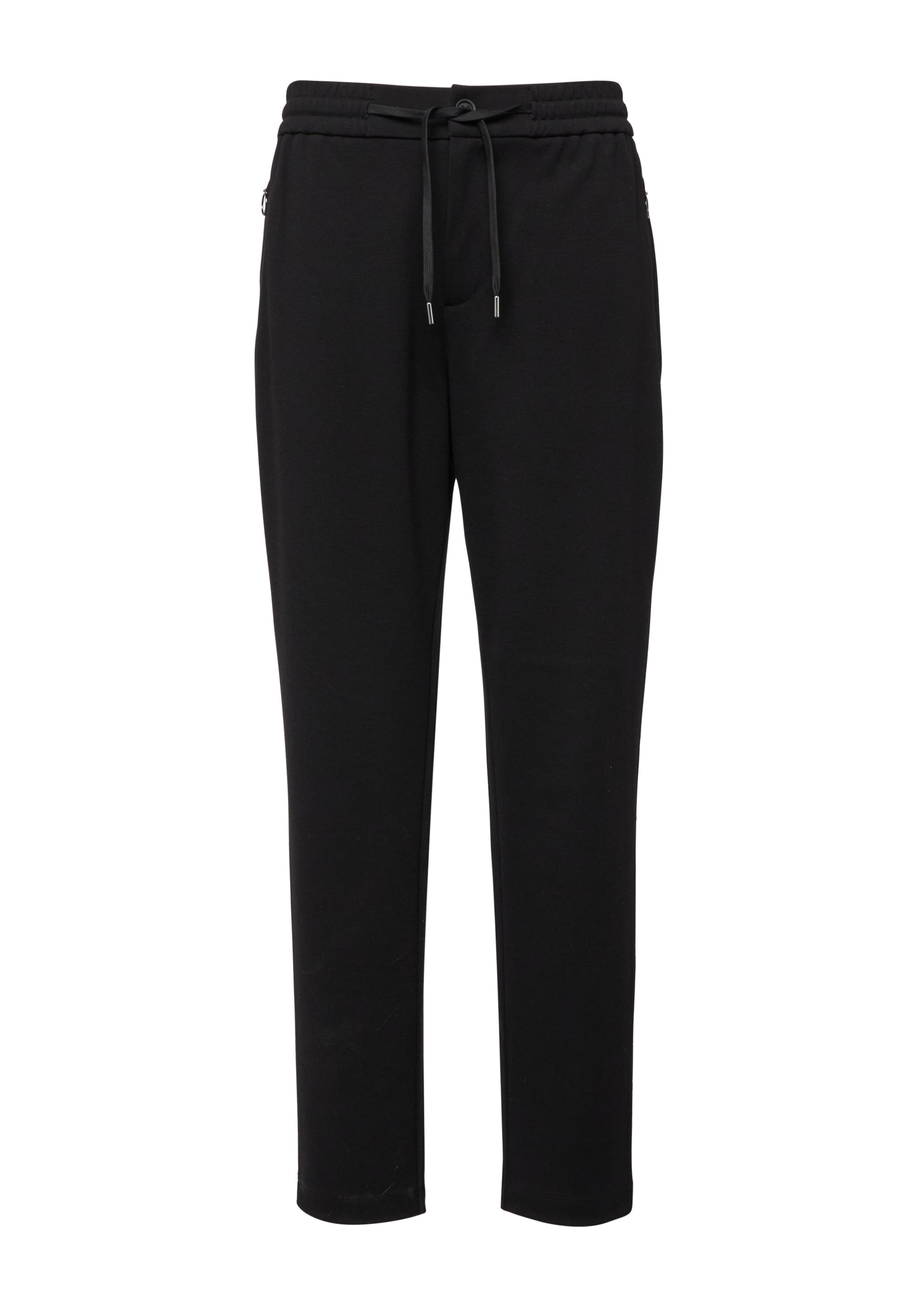 s.Oliver regular Παντελόνι σε μαύρο: μπροστά