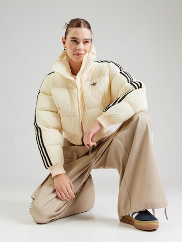 ADIDAS ORIGINALS Téli dzseki 'ADICOLOR' - bézs: elől