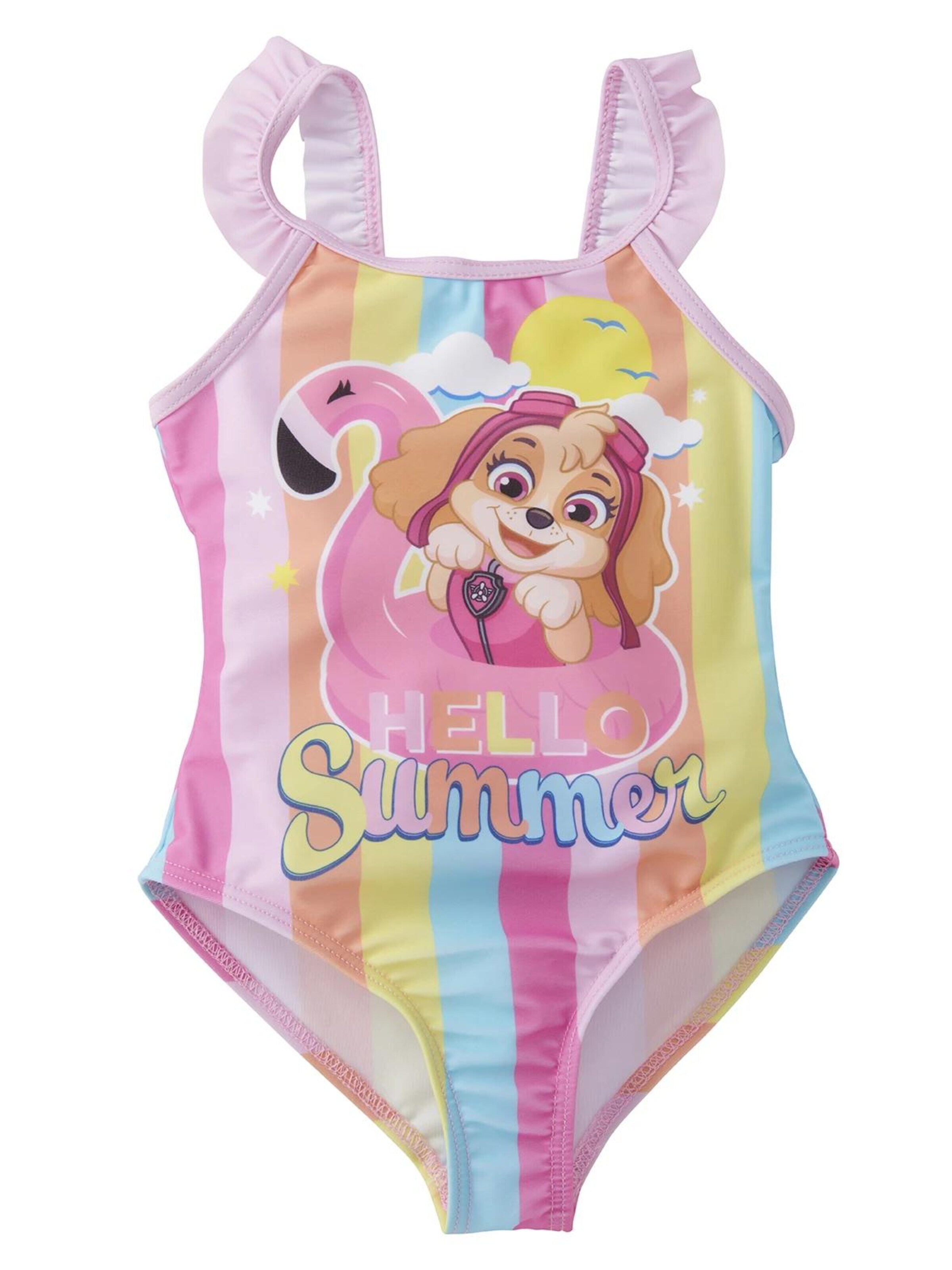 Paw Patrol Swimsuit 'Skye Hello Summer' in Mixed colours: front