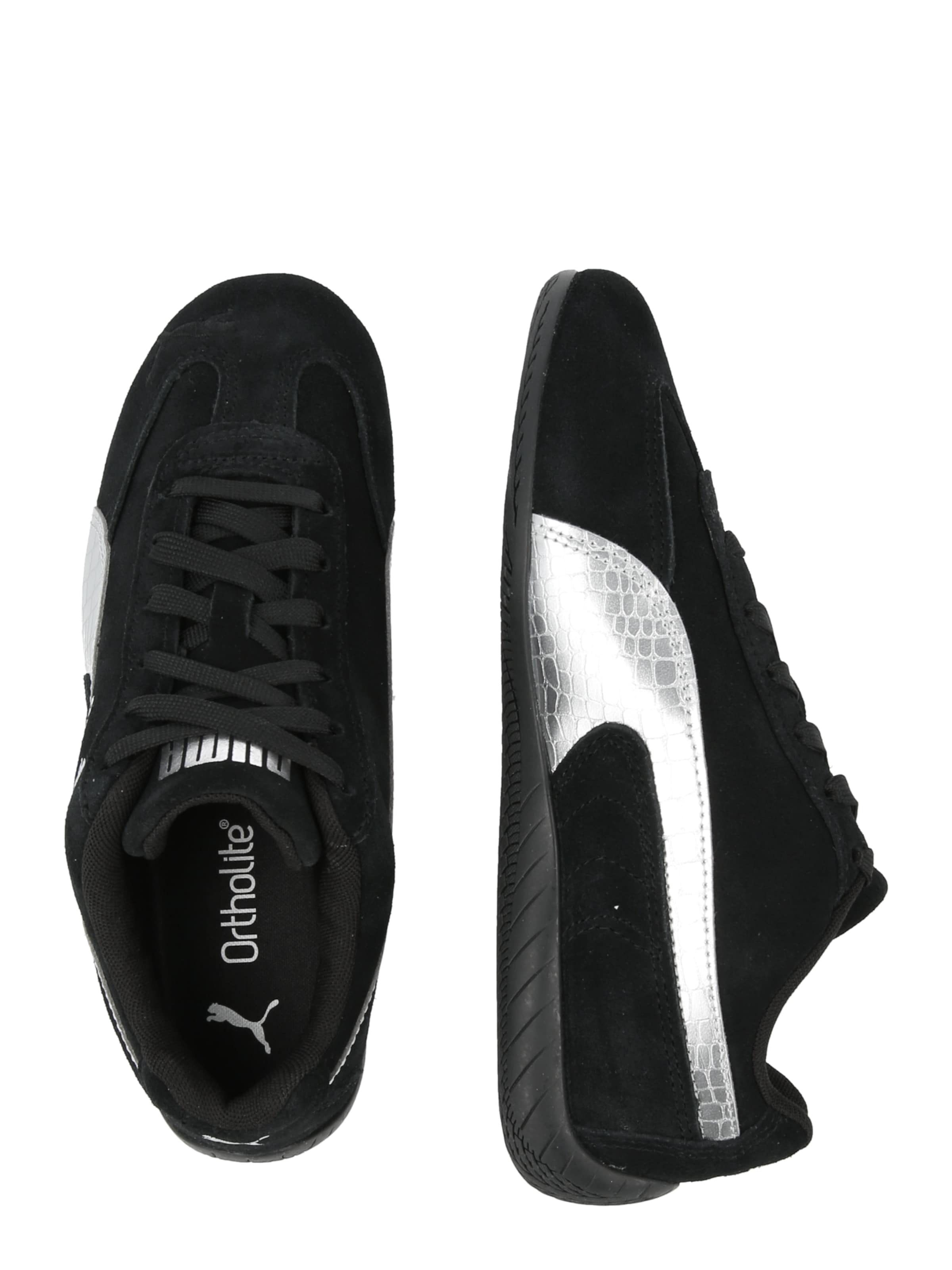 Sneaker 'Speedcat Metallic Safari' de la PUMA pe negru