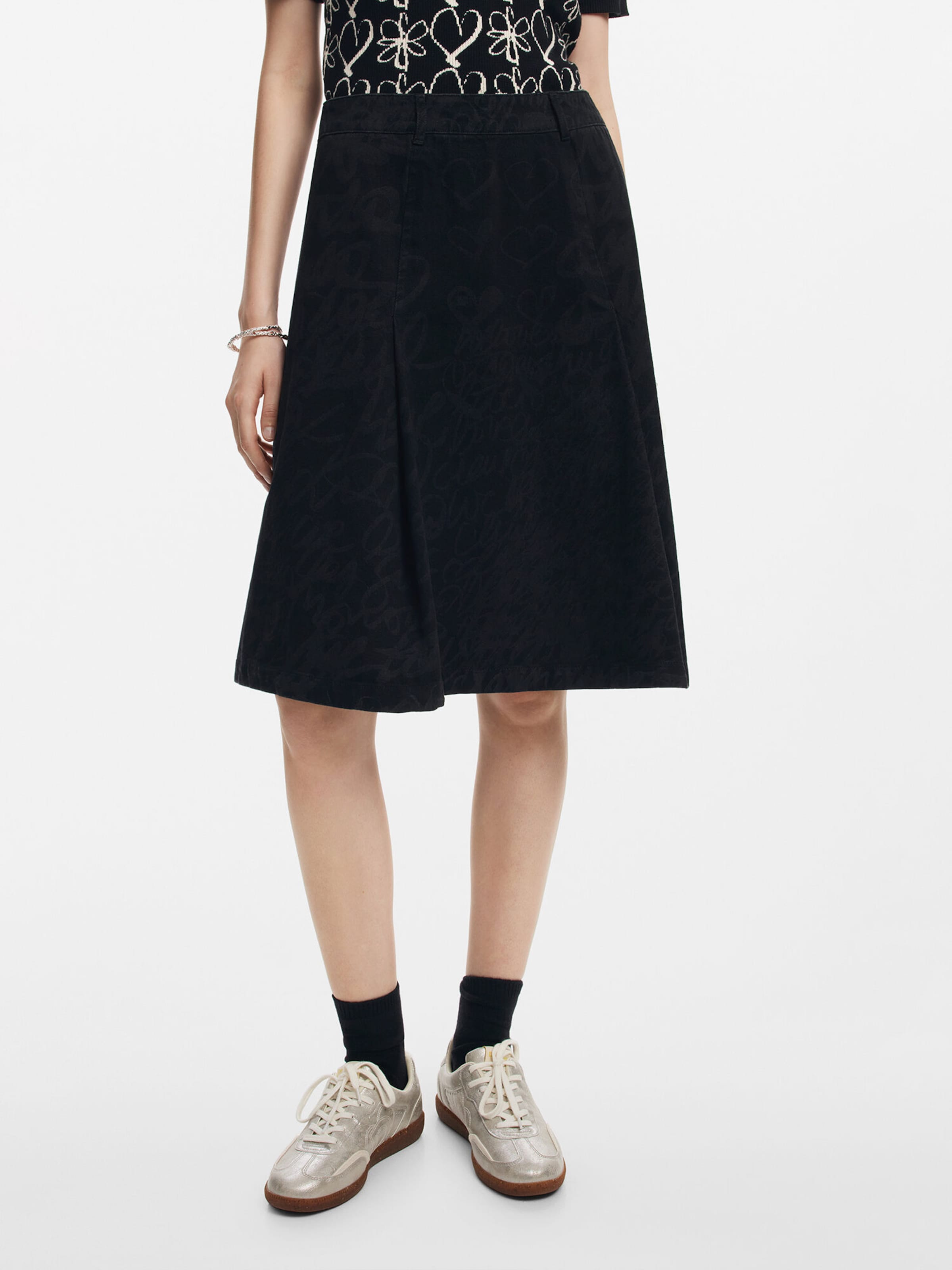 Desigual Falda en Negro ABOUT YOU