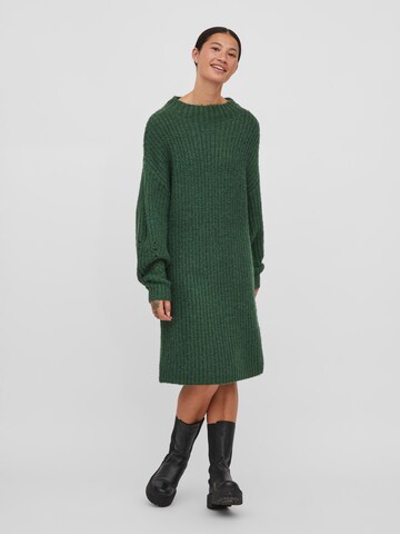 VILA Knit dress 'Suba' in Green