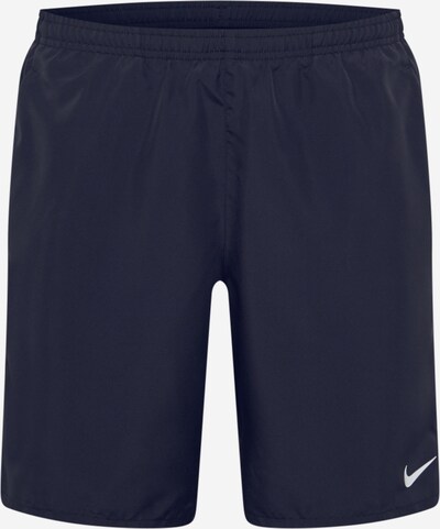 NIKE Sportbyxa i ljusgrå / eldröd / svart, Produktvy