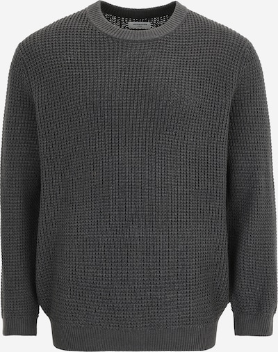 Jack & Jones Plus Jersey 'JJGLOBAL' en gris basalto, Vista del producto