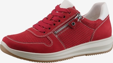 ARA Sneakers in Red: front