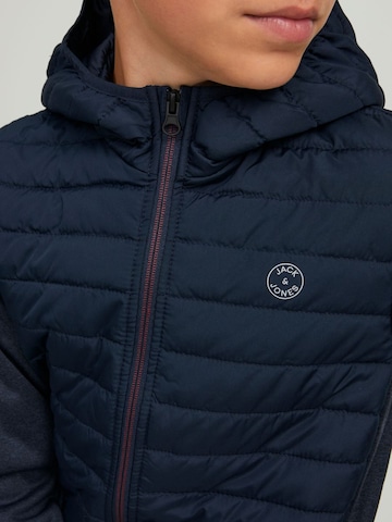 Jack & Jones Junior Φθινοπωρινό και ανοιξιάτικο μπουφάν σε μπλε