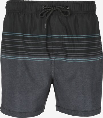 Cruz Board Shorts 'Rambo' in Grey: front