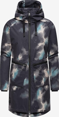 Manteau fonctionnel 'Holstic' Ragwear en noir : devant