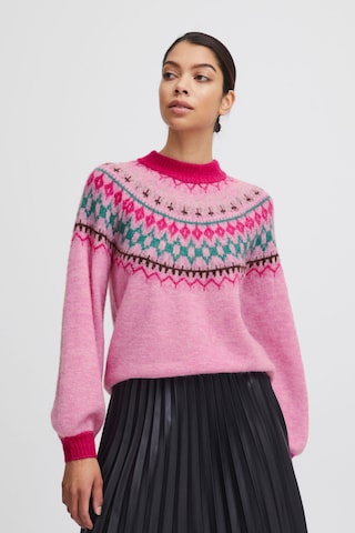 b.young Pullover 'Maritne' in Pink: predná strana