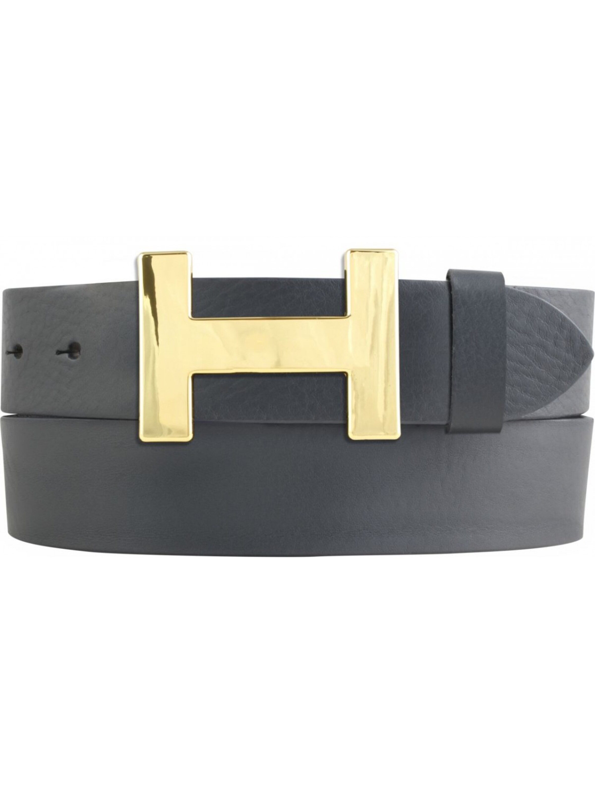 BELTINGER Gürtel 'Henry'‌‌‌‌ in Grau: Vorderseite