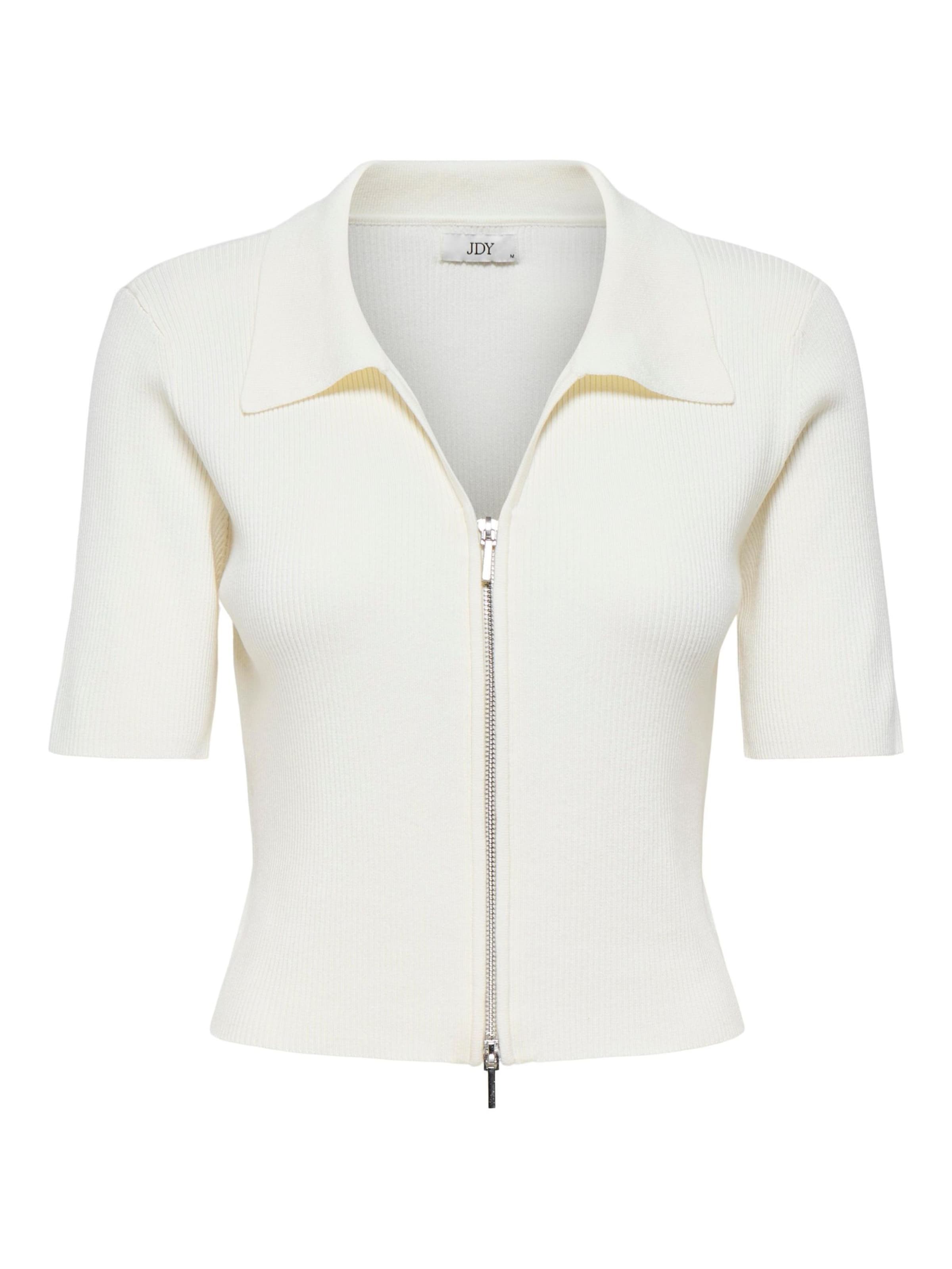 Cardigan 'JDYNannna' JDY en blanc : devant