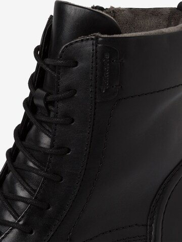 TAMARIS Lace-Up Ankle Boots in Black